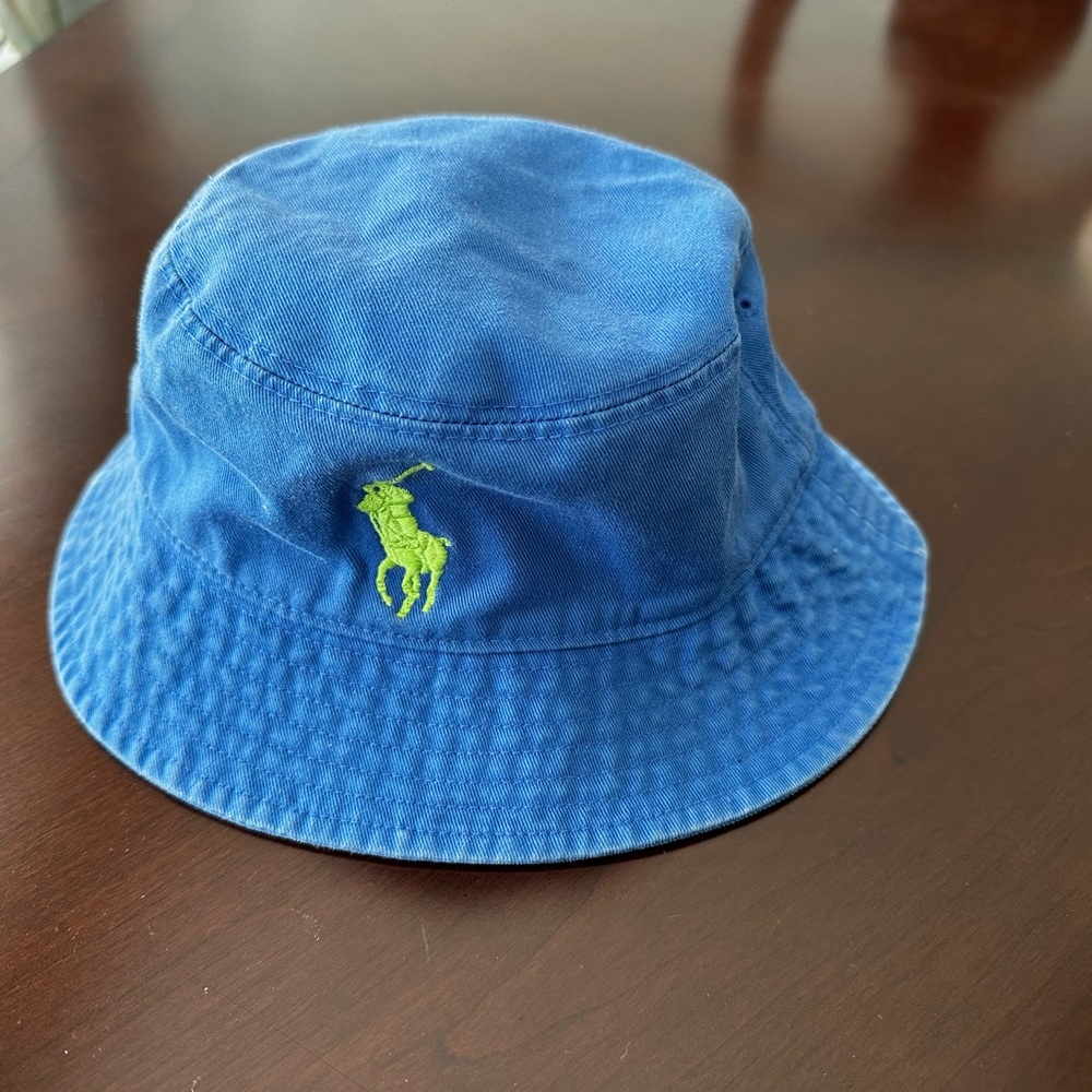 Ralph Lauren Polo bucket hat. Child size 2t-4t.